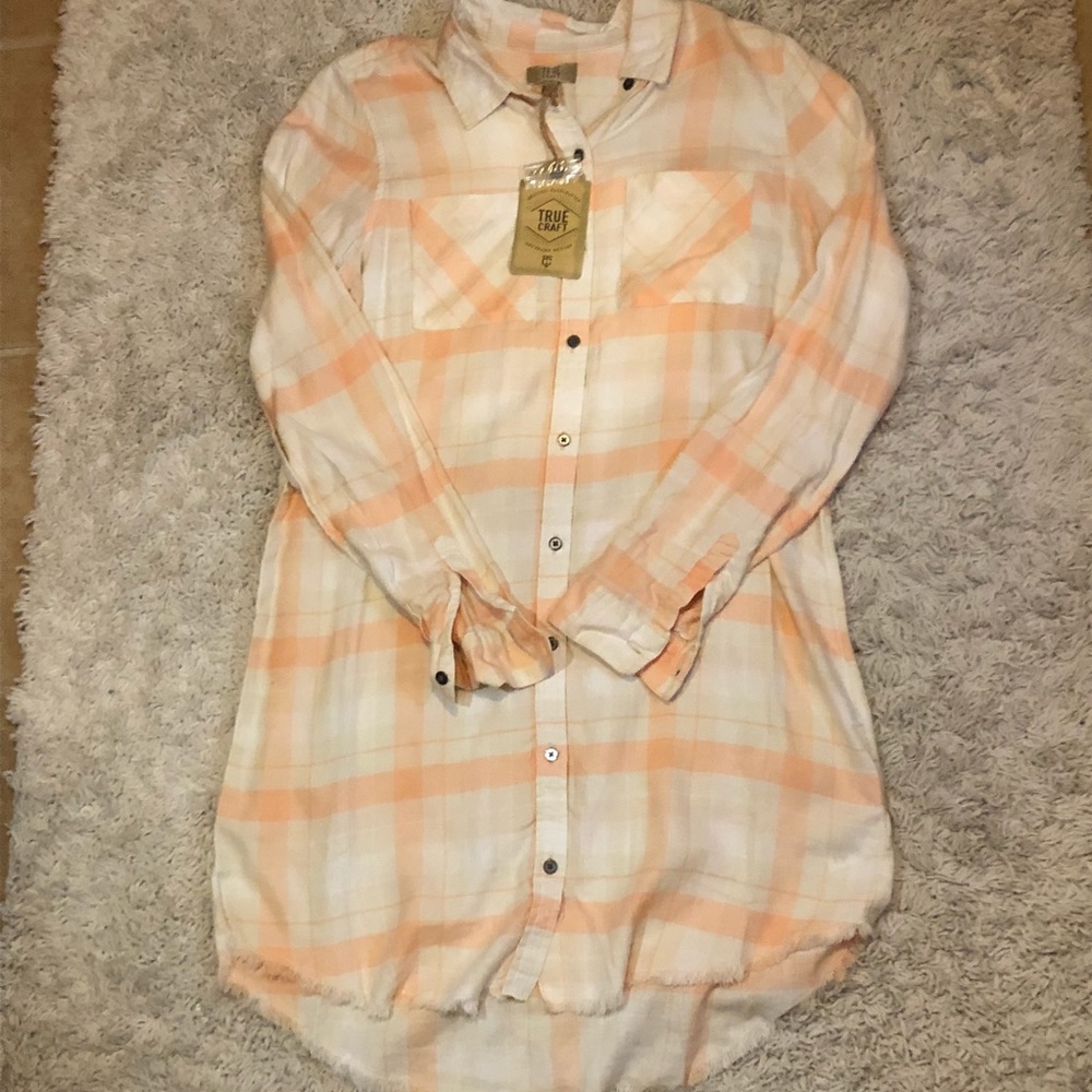 Flannel Shirt Dress